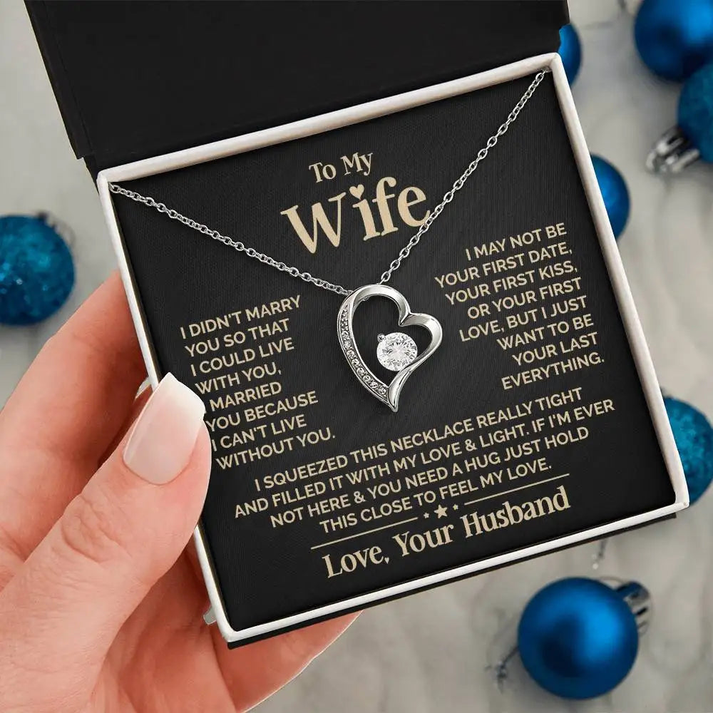 To My Wife - Forever Love Necklace