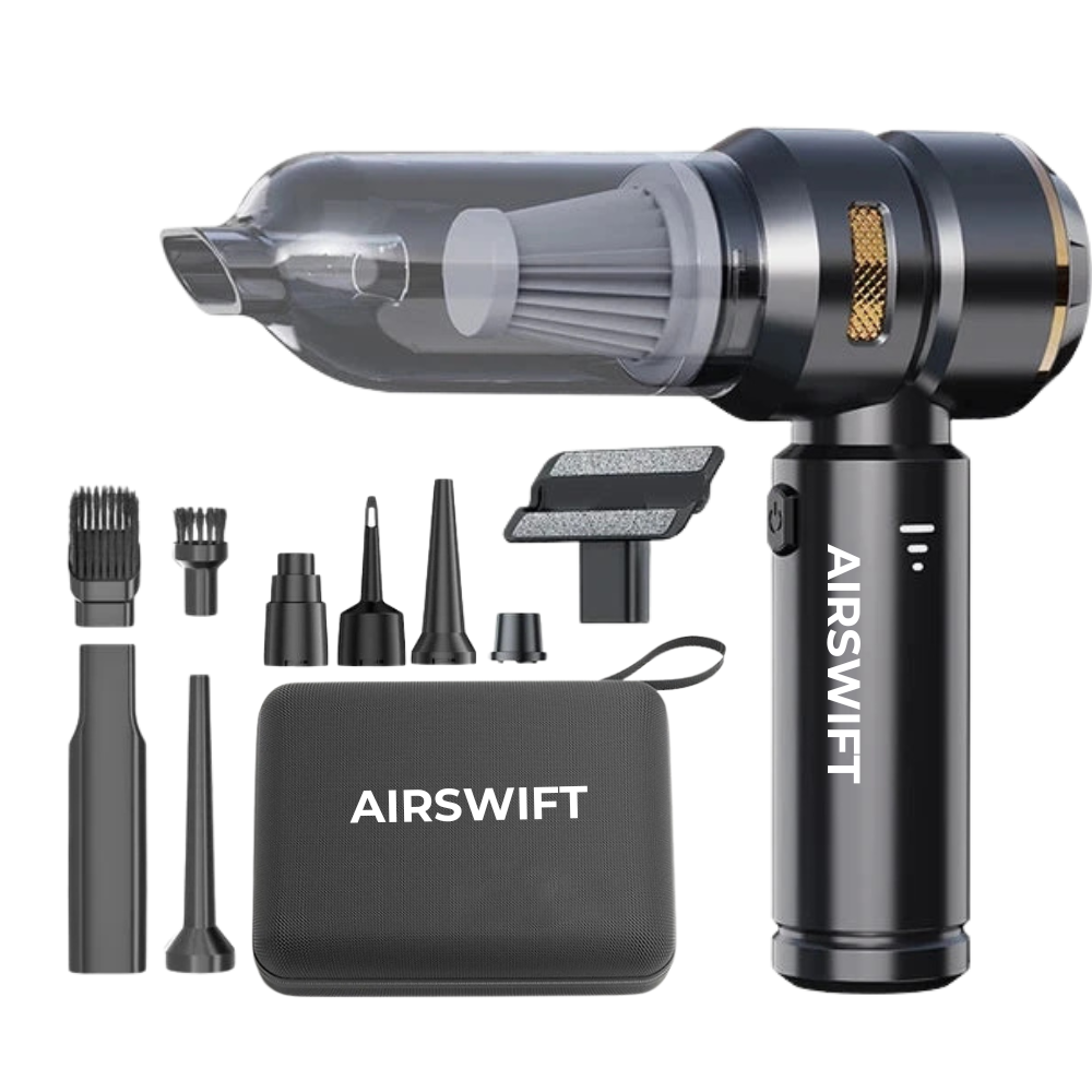 AirSwift - Wireless Mini Vacuum Cleaner & Blower